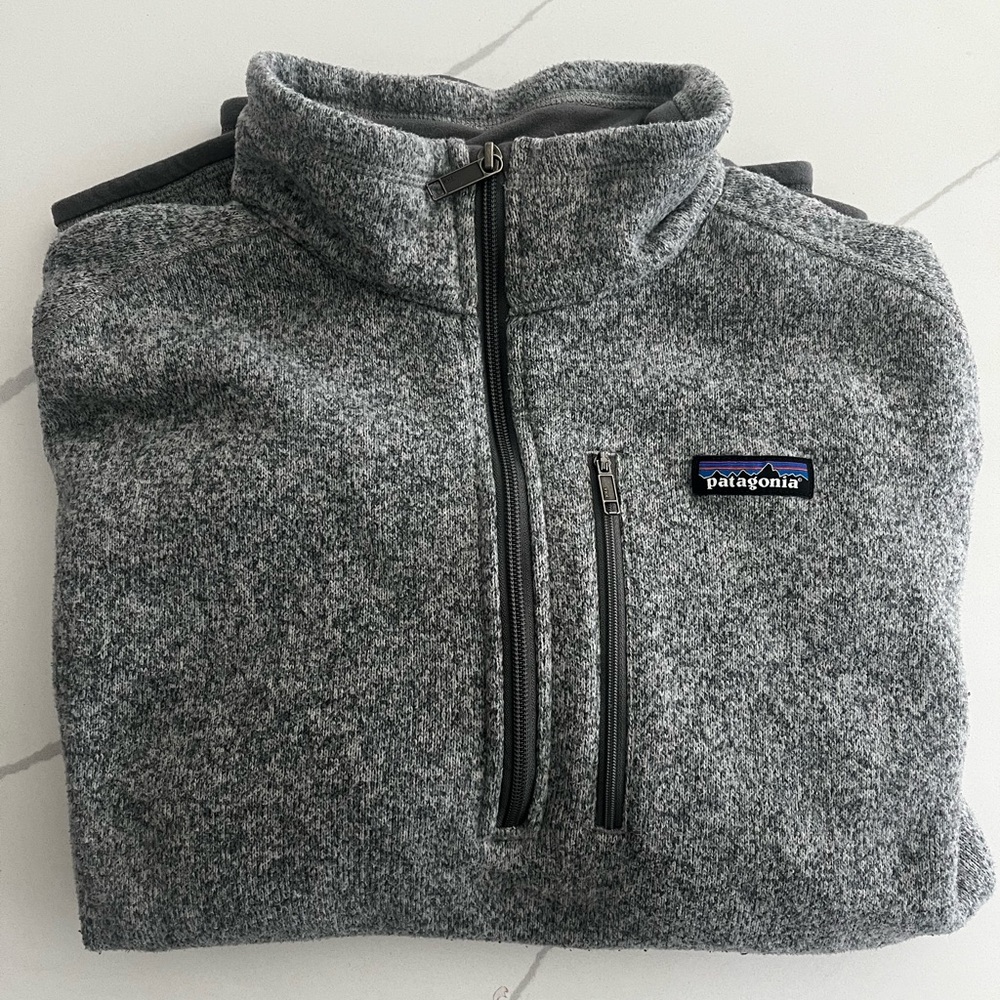 men’s patagonia 1/4 zip fleece